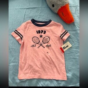 NWT 2T toddler boys tee shirt epic threads tennis